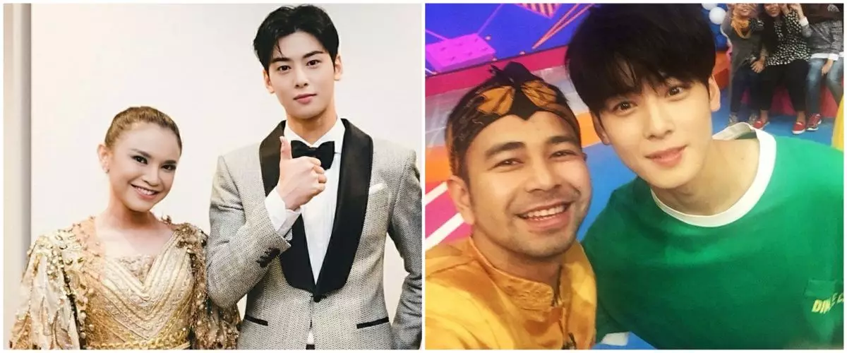 Demam drama True Beauty, 7 seleb ini pernah foto bareng Cha Eun-woo