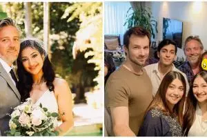 9 Potret keluarga Rahma Azhari di AS, mertuanya artis Hollywood