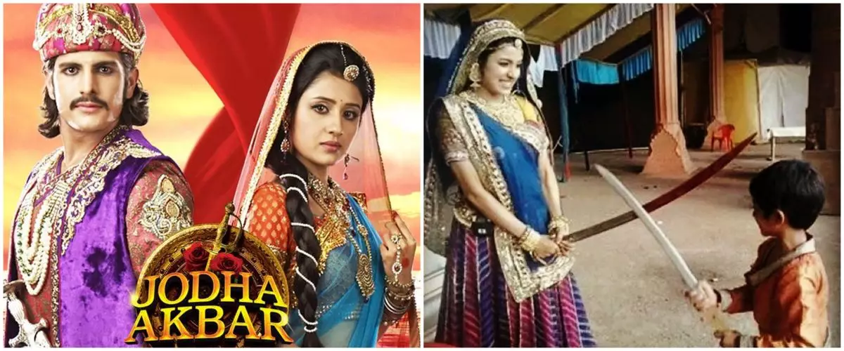 10 Potret lawas Paridhi Sharma syuting serial Jodha Akbar, seru abis