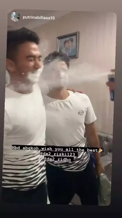 ultah Rizki Ridho ke-24 © Instagram