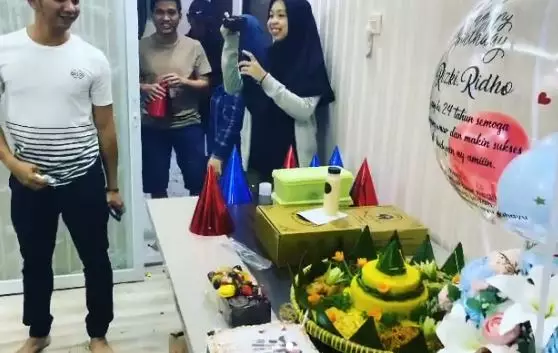 ultah Rizki Ridho ke-24 © Instagram