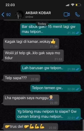 Chat WA Lucu Abdel dan Akbar Komika Instagram Chat WA Lucu Abdel dan Akbar Komika Instagram