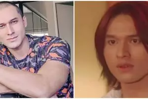 10 Transformasi gaya rambut Indra Bruggman, gondrong hingga botak