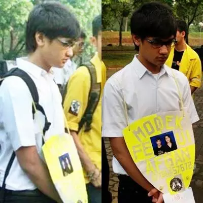 Seleb pria masa kuliah © Instagram & Twitter