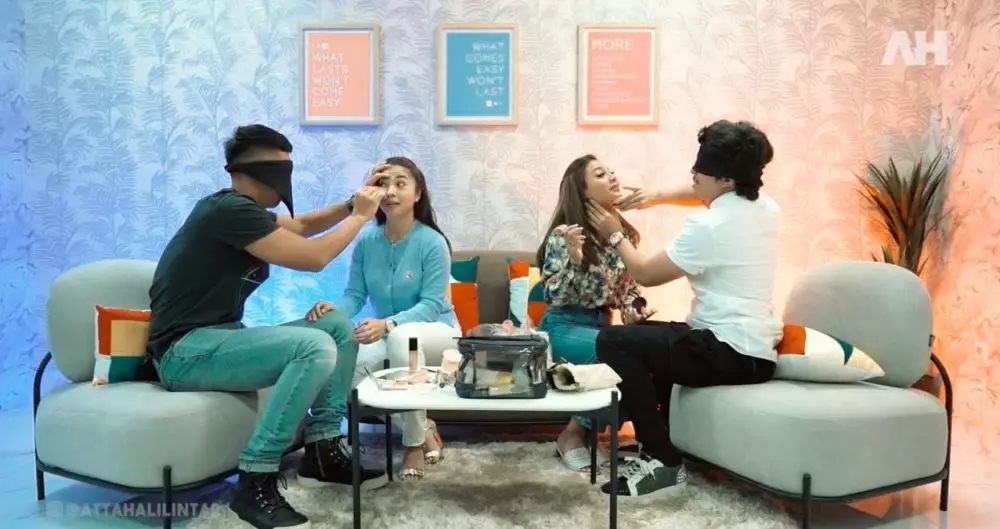  Atta aurel makeup challenge © 2021 brilio.net