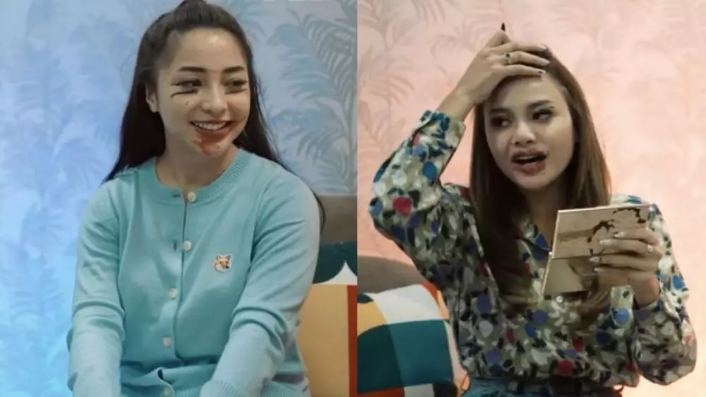  Atta aurel makeup challenge © 2021 brilio.net