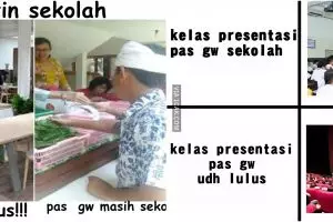 12 Meme lucu derita yang siswa rasakan setelah lulus sekolah