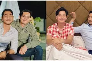 Kakak adik di sinetron, ini 7 potret kompak Arya Saloka dan Fiki Alman