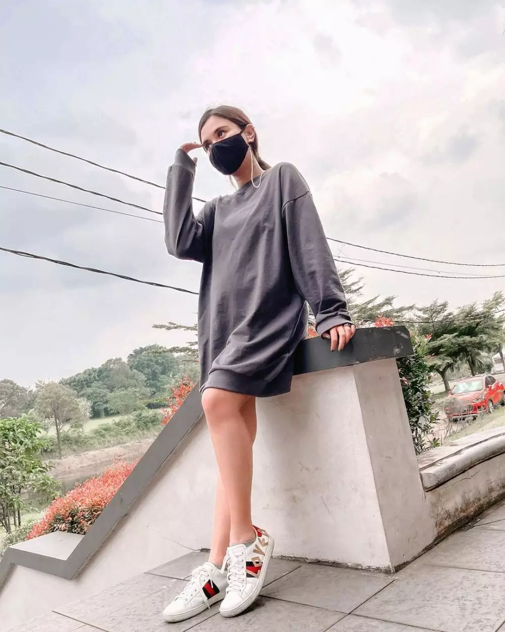 OOTD hamil Audi Marissa © Instagram OOTD hamil Audi Marissa © Instagram