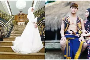 10 Gaya pemotretan Lesty Kejora dan Rizky Billar usai resmi pacaran