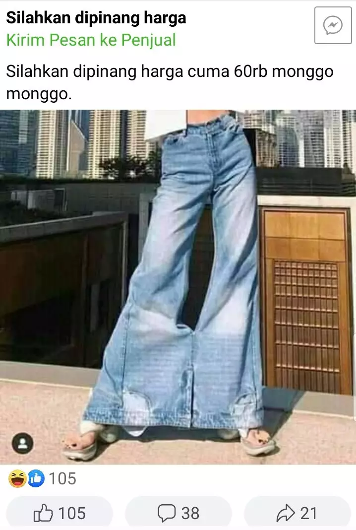 Potret baju di online shop © berbagai sumber