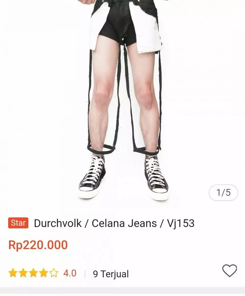 Potret baju di online shop © berbagai sumber