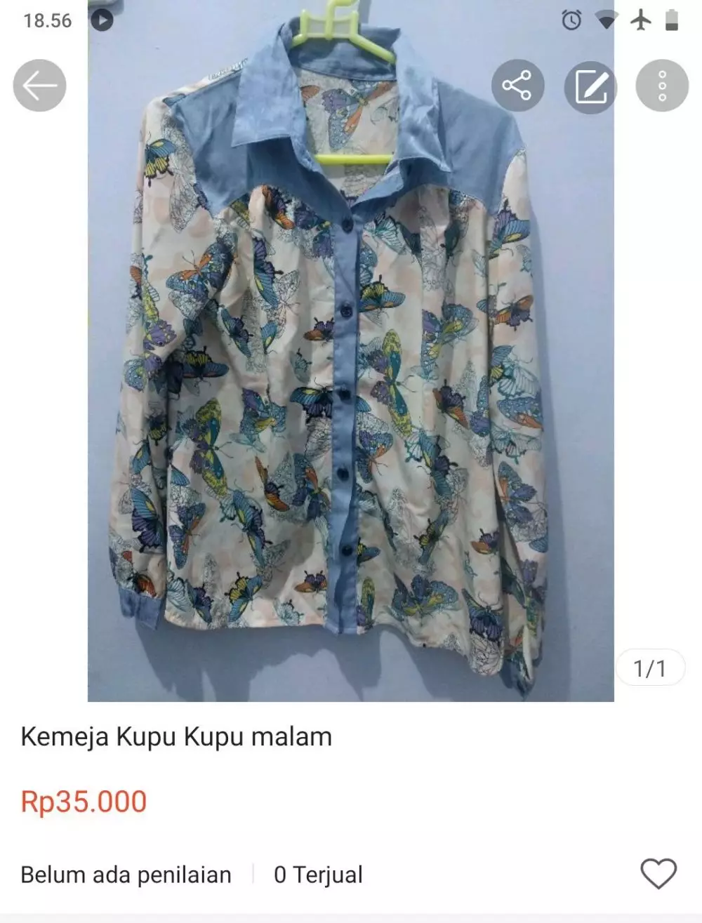 Potret baju di online shop © berbagai sumber