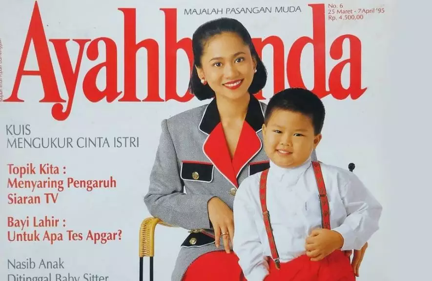 Ayu Dyah Pasha jadul © Instagram