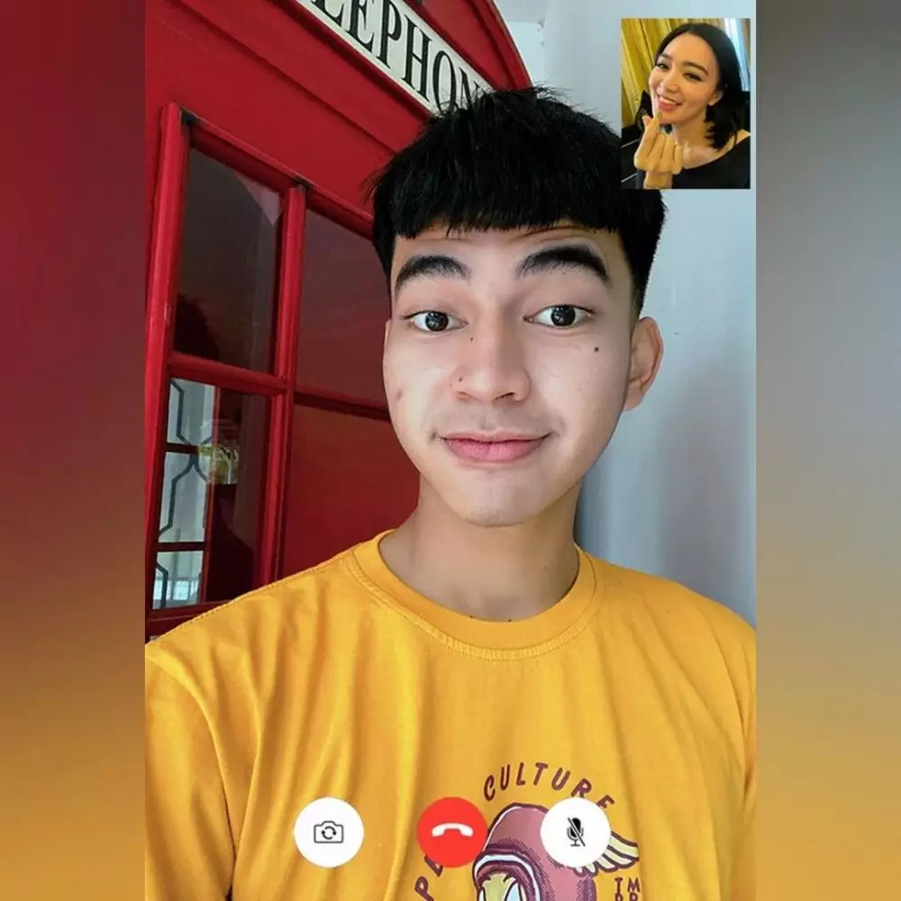 Momen Dimas Ahmad video call sama Wika Salim Instagram Momen Dimas Ahmad video call sama Wika Salim Instagram