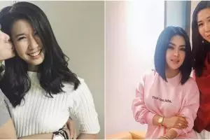 8 Potret kedekatan Christie dengan Syahrini, bak kakak beradik