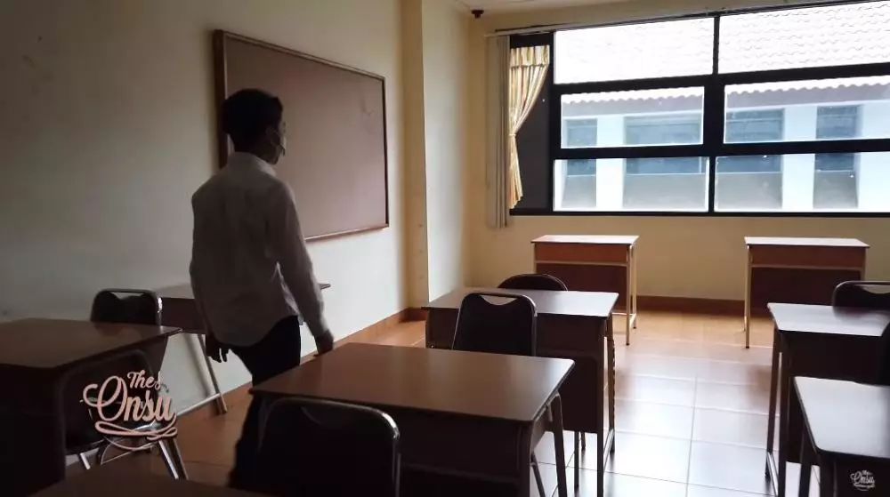 Betrand wawancara sekolah © YouTube