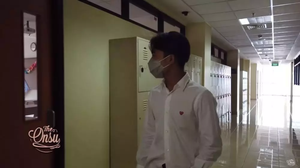 Betrand wawancara sekolah © YouTube