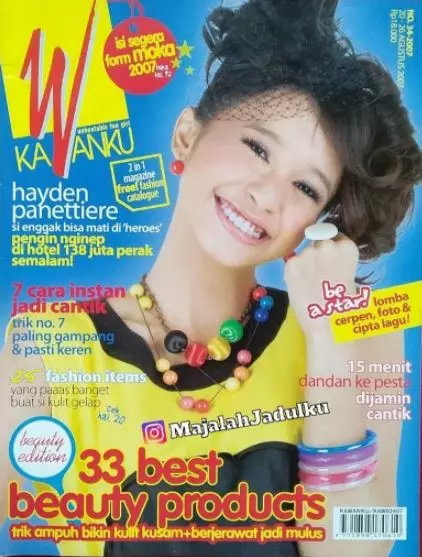 masa remaja pesinetron cantik di cover majalah © 2021 brilio.net