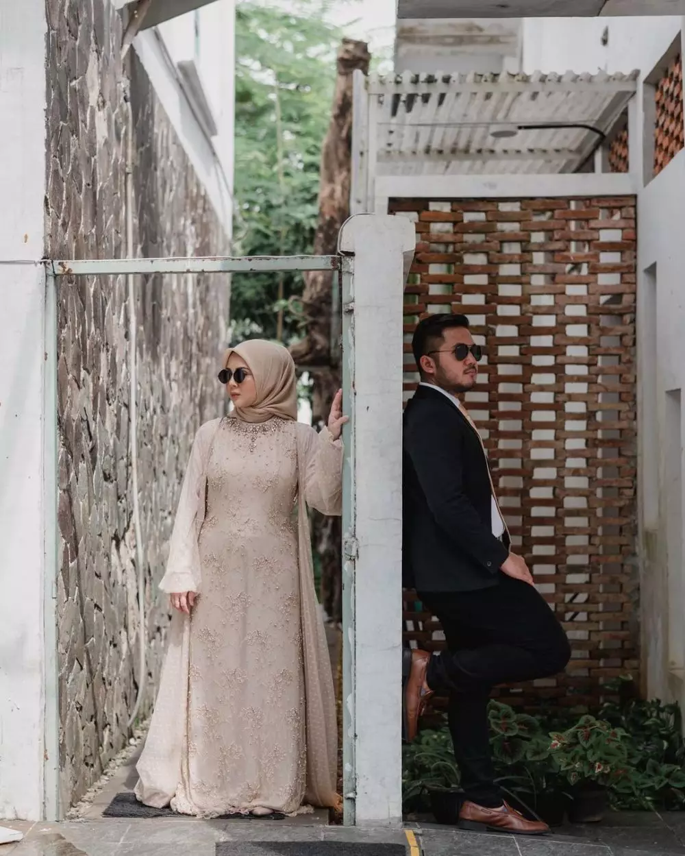 prewedding Kesha dan Adhi © 2021 brilio.net