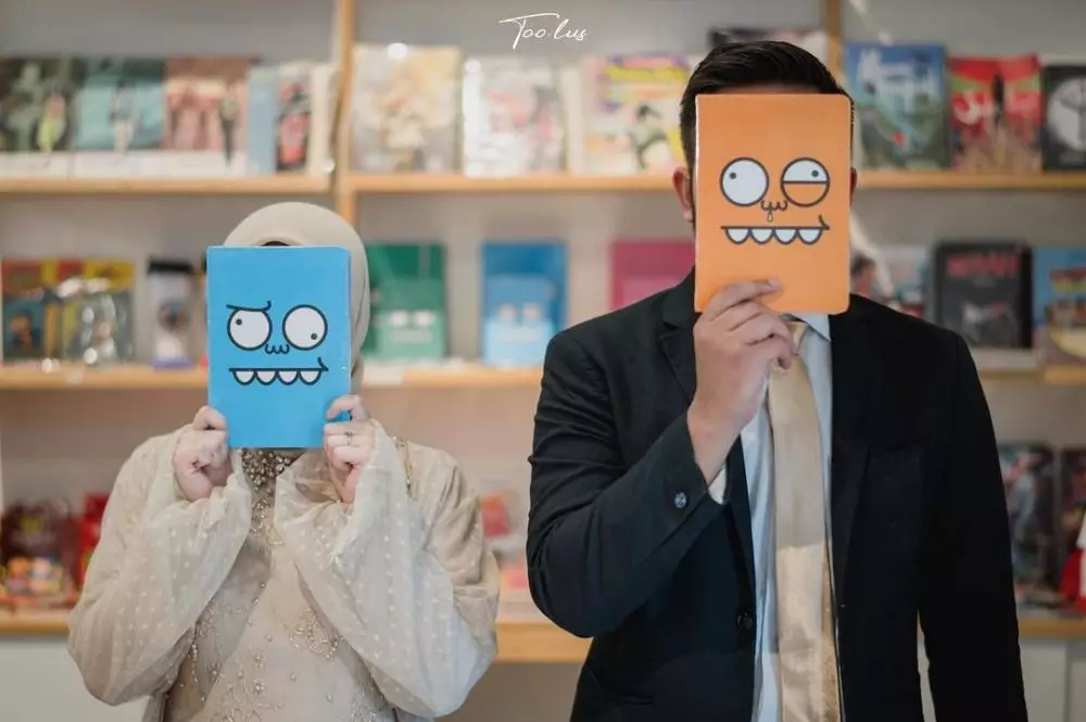 prewedding Kesha dan Adhi © 2021 brilio.net