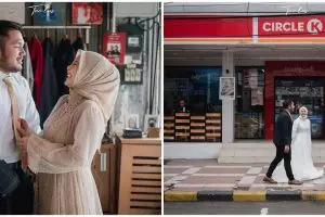 8 Potret prewedding Kesha Ratuliu dan Adhi Permana, simpel tapi elegan
