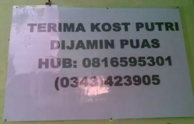 iklan kos putri absurd Berbagai sumber iklan kos putri absurd Berbagai sumber