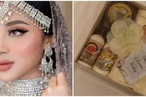 Intip suvenir pengajian 7 seleb jelang menikah, elegan banget