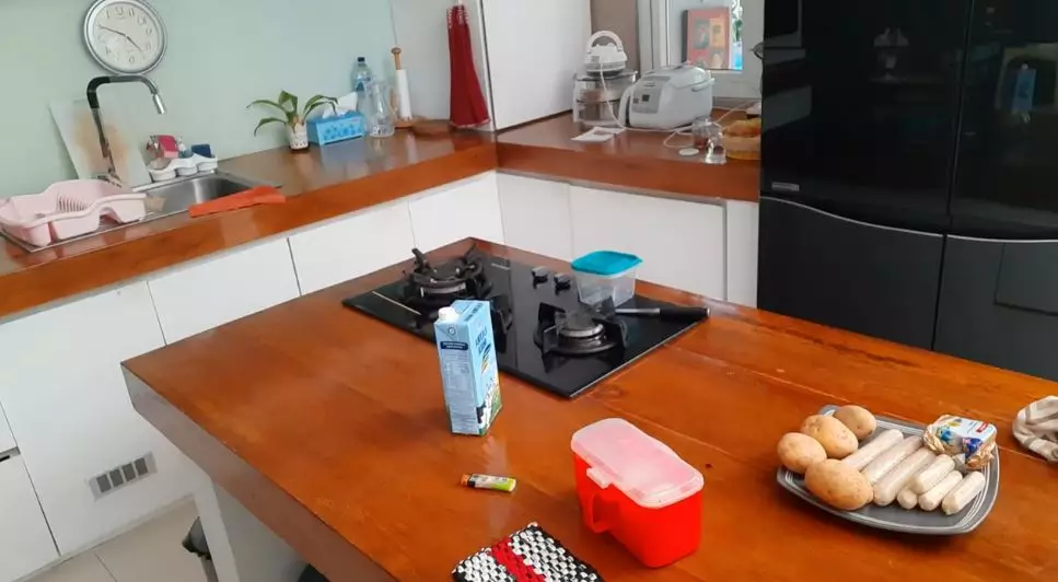 dapur Megan Domani © YouTube