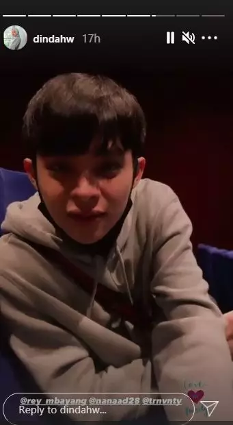 Rey Mbayang ganti gaya rambut © Instagram Rey Mbayang ganti gaya rambut © Instagram