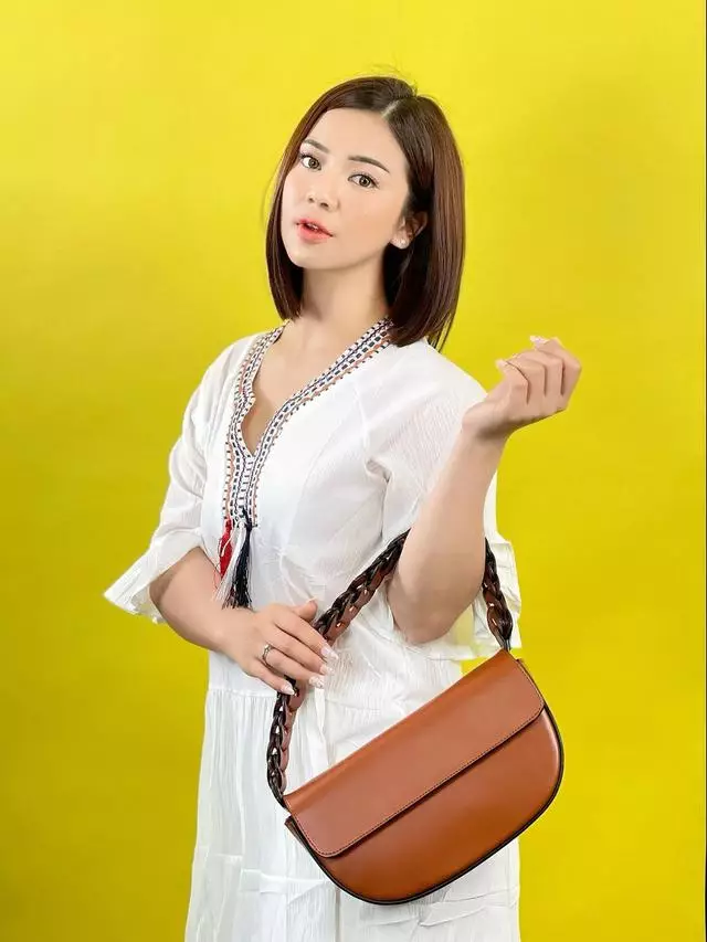 Gaya Felicya Angelista dengan rambut pendek © 2021 brilio.net