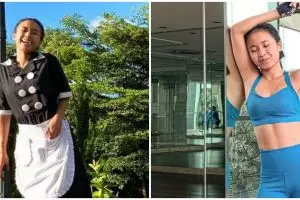 Momen 8 pemain Ikatan Cinta saat olahraga, Arya Saloka bikin salfok