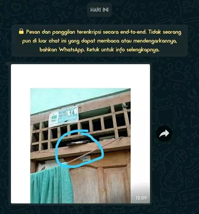 Chat foto penerima paket © berbagai sumber Chat foto penerima paket © berbagai sumber