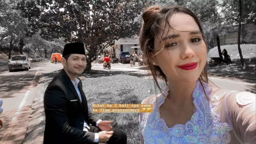 Evan Sanders dan kekasihnya di sinetron © 2021 brilio.net