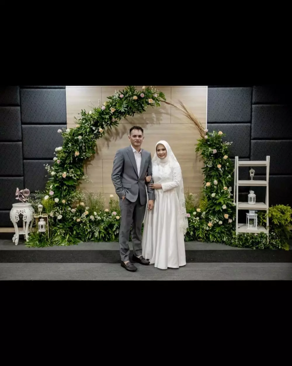 Momen pernikahan Ikke Nurjanah dan Karlie Fu Instagram© 2021 brilio.net