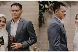 10 Momen pernikahan kedua Ikke Nurjanah & Karlie Fu, digelar tertutup