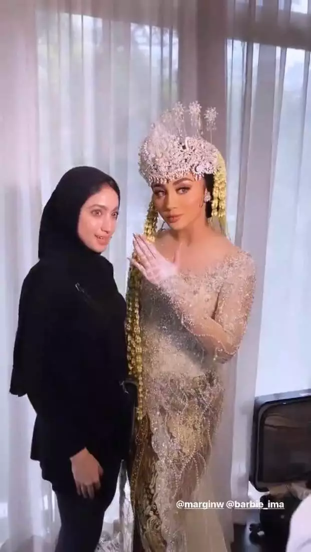  Momen akad nikah Ali Syakieb dan Margin © 2021 brilio.net