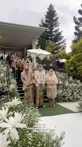  Momen akad nikah Ali Syakieb dan Margin © 2021 brilio.net