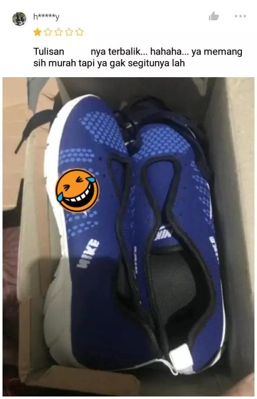 Review apes barang olshop © Twitter Review apes barang olshop © Twitter