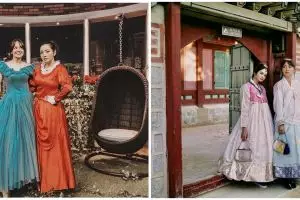 10 Potret persahabatan Hesti Purwadinata dan Enzy Storia, bak seumuran