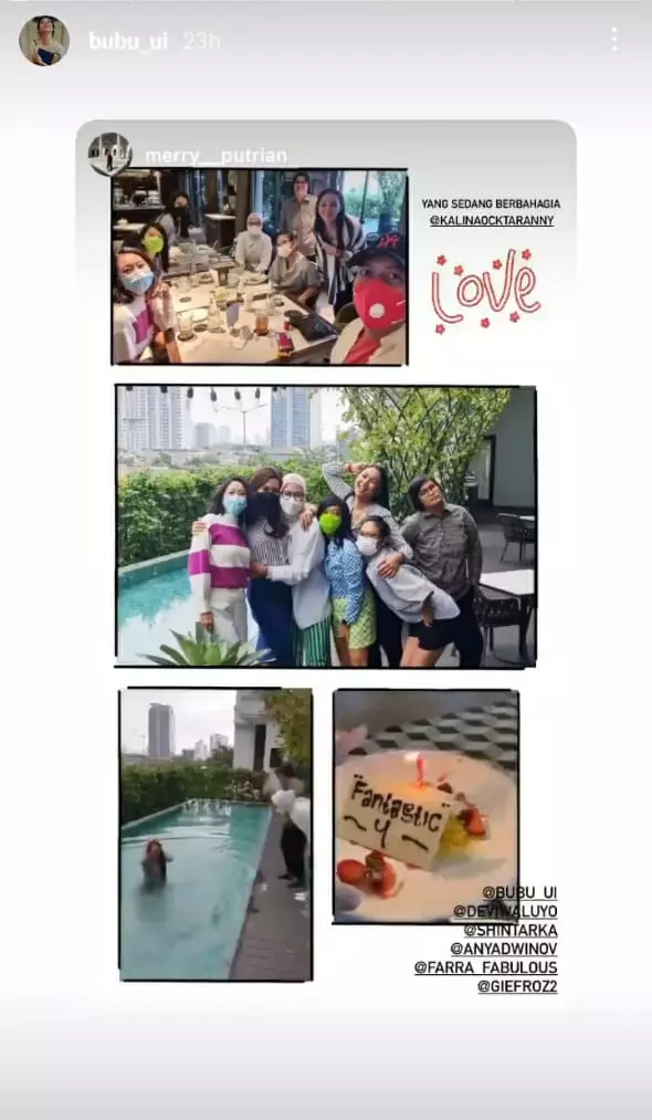 bridal shower Kalina Oktarani © berbagai sumber