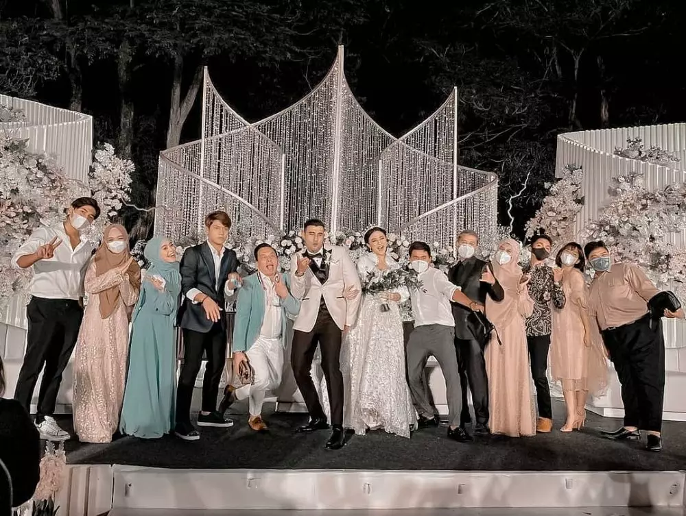 resepsi ali margin © Instagram