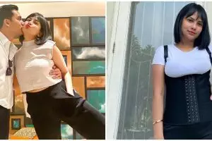 Unggah foto liburan bareng suami, perut Vanessa Angel bikin salfok