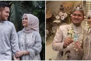 10 Momen akad nikah Kesha Ratuliu dan Adhi Permana, khidmat