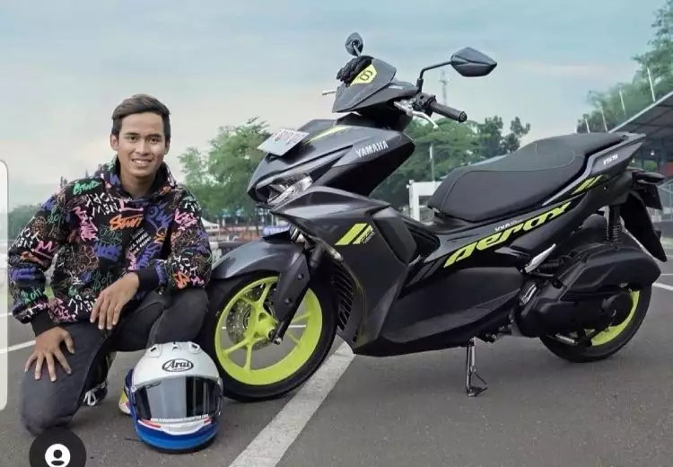 3 Pengalaman Galang Hendra Pratama menjajal skutik sporty Yamaha
