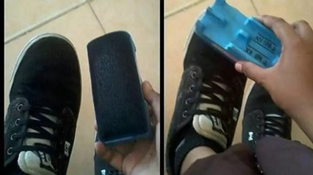 cara antimainstream pakai sepatu © Berbagai Sumber