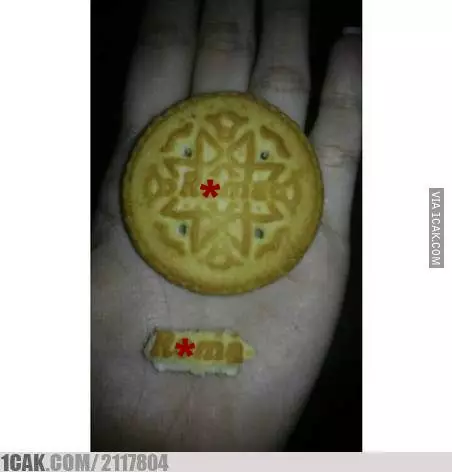 cara antimainstream makan biskuit © Berbagai Sumber