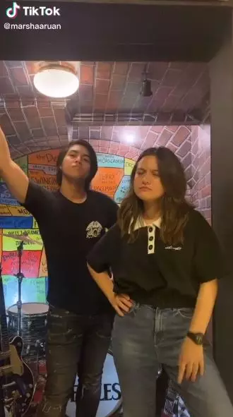 Marsha Aruan dan El setelah putus © 2021 brilio.net