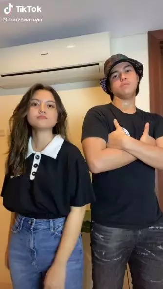 Marsha Aruan dan El setelah putus © 2021 brilio.net