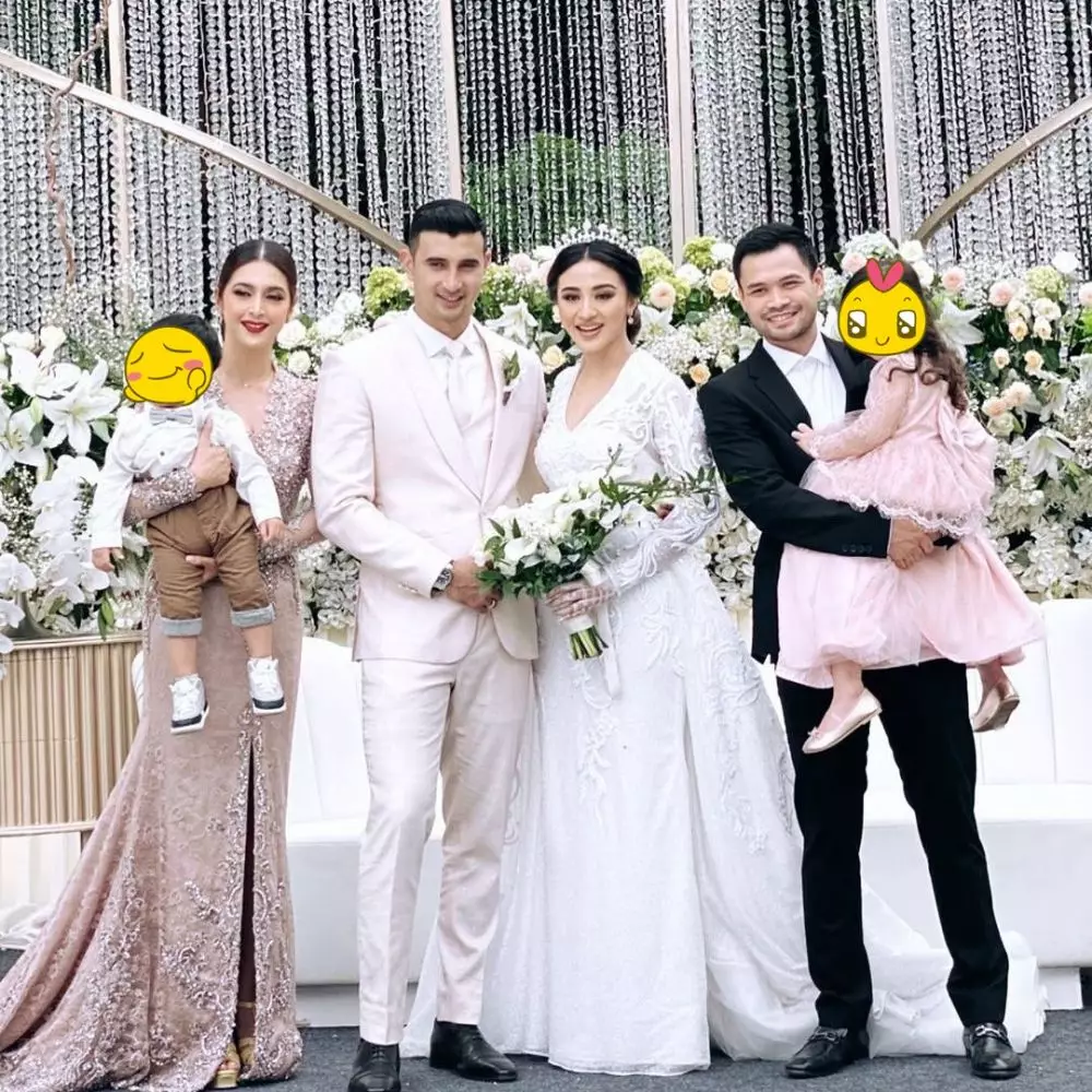 Gaya Nabila Syakieb kondangan © Instagram